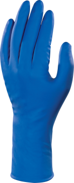 Delta Plus JEDNORAZOVÉ LATEXOVÉ CHLÓROVANÉ NEPUDROVANÉ RUKAVICE V1383 - DĹŽKA 30 CM – Obrázok 2