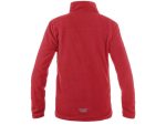 Mikina CXS GRANBY CHILD, detská, fleece, červená – Obrázok 2